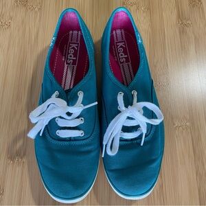 Keds Teal Green Canvas Sneaker Women’s Size 8